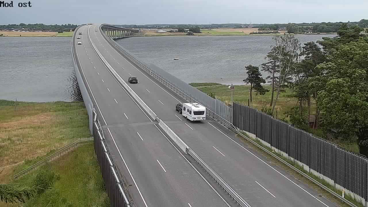 Traffic Cam Torslev Hage › East: Kronprinsesse Marys Bro, LFV - Ø
