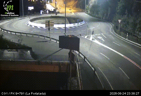 Traffic Cam Juberri: CG1 - PK 9+791 (La Portalada) - 860 metres