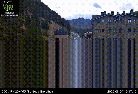 Traffic Cam les Bordes d'Envalira: CG2 - PK 20+455 (Bordes d'Envalira) - 1.938 metres