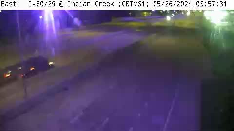 Traffic Cam Council Bluffs: CB - I-80/29 @ Indian Creek (61)