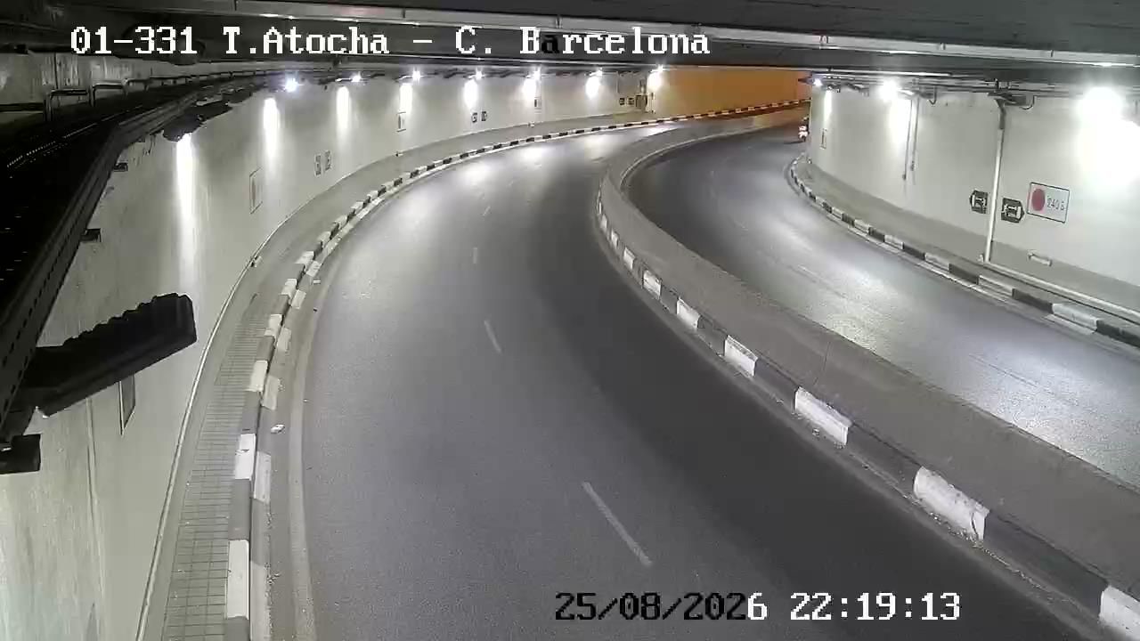 Traffic Cam Atocha: T - CIUDAD DE BARCELONA