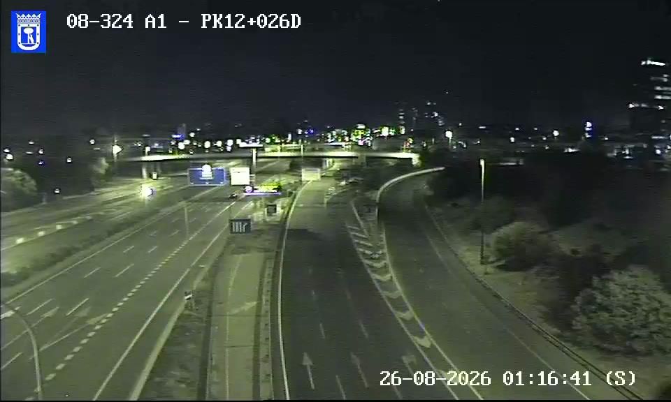 Traffic Cam Valverde: A1 - PK 12+026 E