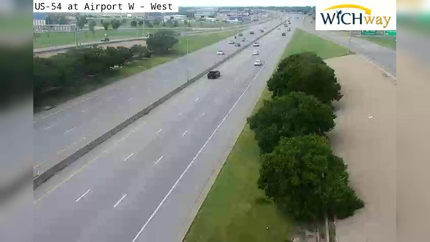 Traffic Cam Wichita: US-54 at Mid-Continent W