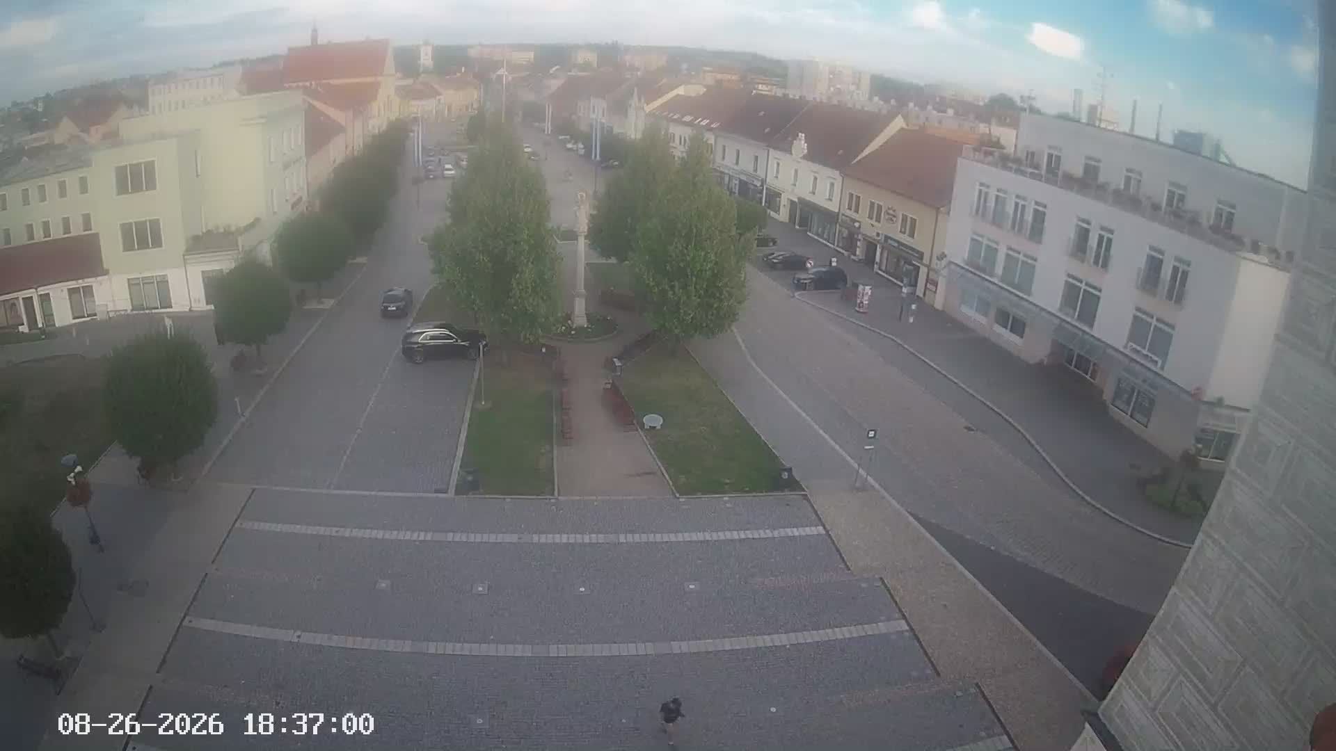 Traffic Cam Kyjov › East: Masarykovo náměstí