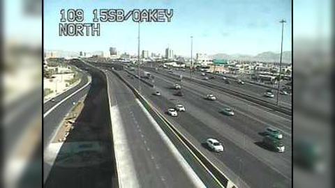Traffic Cam Las Vegas: I-15 NB Oakey