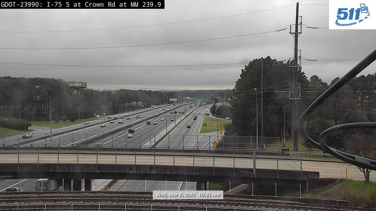 Traffic Cam Plunket Town: I-75 S at Porsche Ave