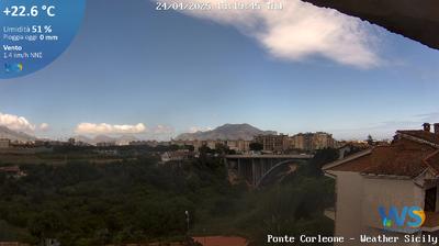 Preview delle webcam di Palermo: Ponte Corleone