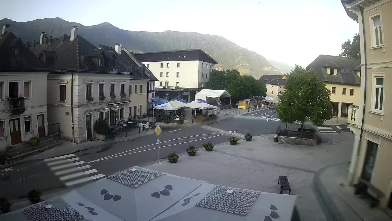 Bovec during daytime