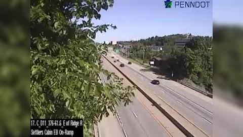 Traffic Cam Robinson Township: I-376 @ EXIT 61 WB (RIDGE RD)