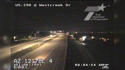 Traffic Cam Austin › West: US-290 @ Westcreek Dr