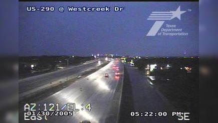 Traffic Cam Austin › West: US-290 @ Westcreek Dr