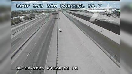 Traffic Cam El Paso › West: LP-375 @ San Marcial