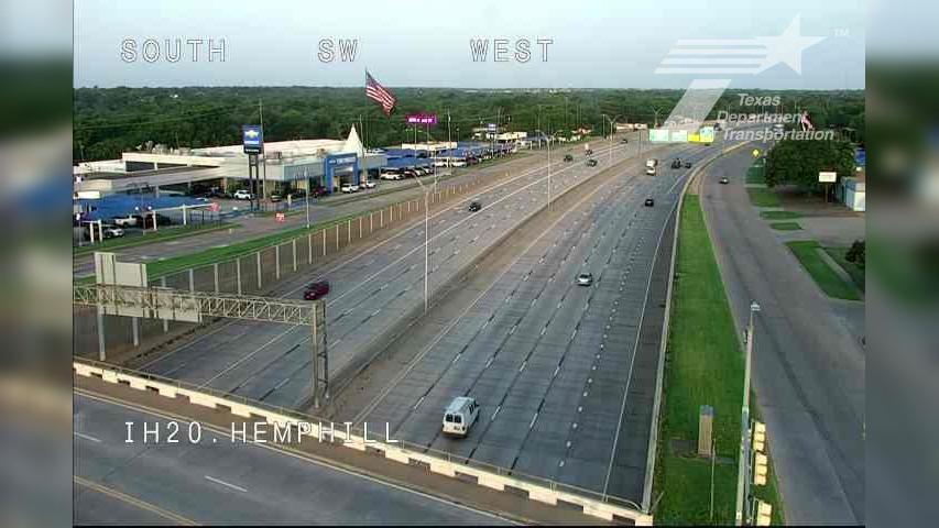 Traffic Cam Fort Worth › East: I-20 @ Hemphill