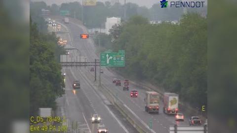 Traffic Cam Upper Macungie Township: I-78 @ EXIT 49A (PA 100 SOUTH TREXLERTOWN)