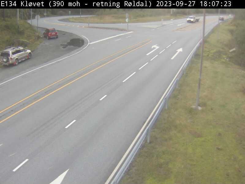 Traffic Cam Skare: E134 Kløvet (Røldal)