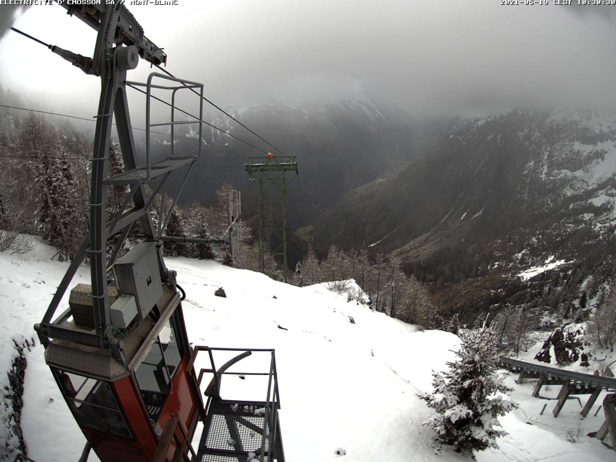 Finhaut: Vue sur la chaine du Mt.Blanc