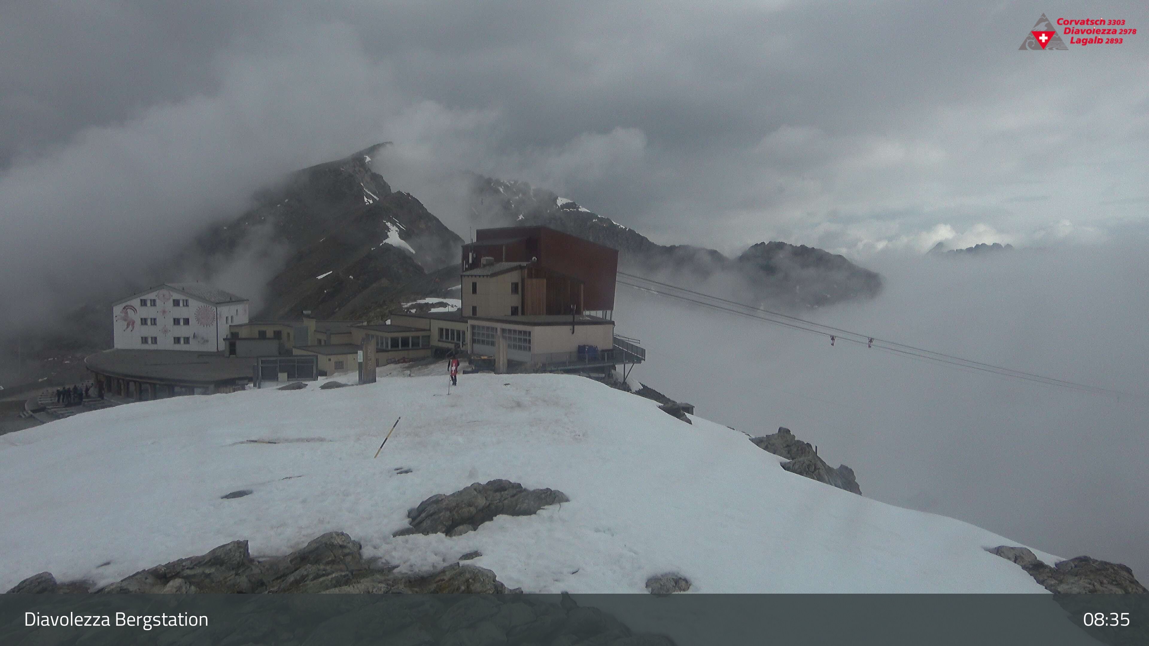 Pontresina: Diavolezza Bergstation
