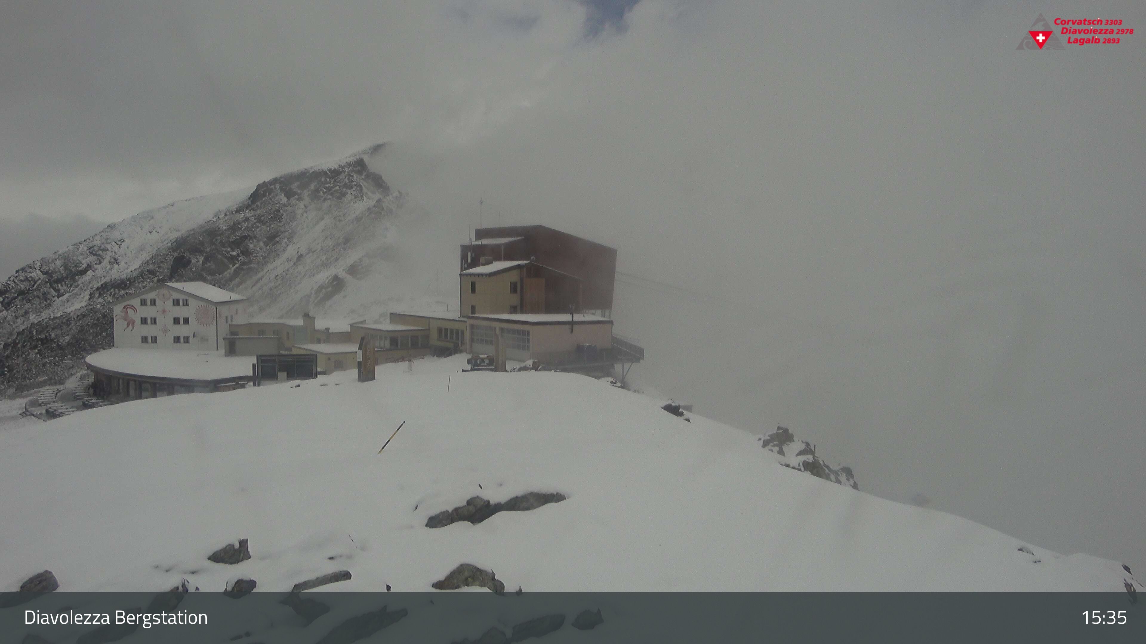 Pontresina: Diavolezza Bergstation