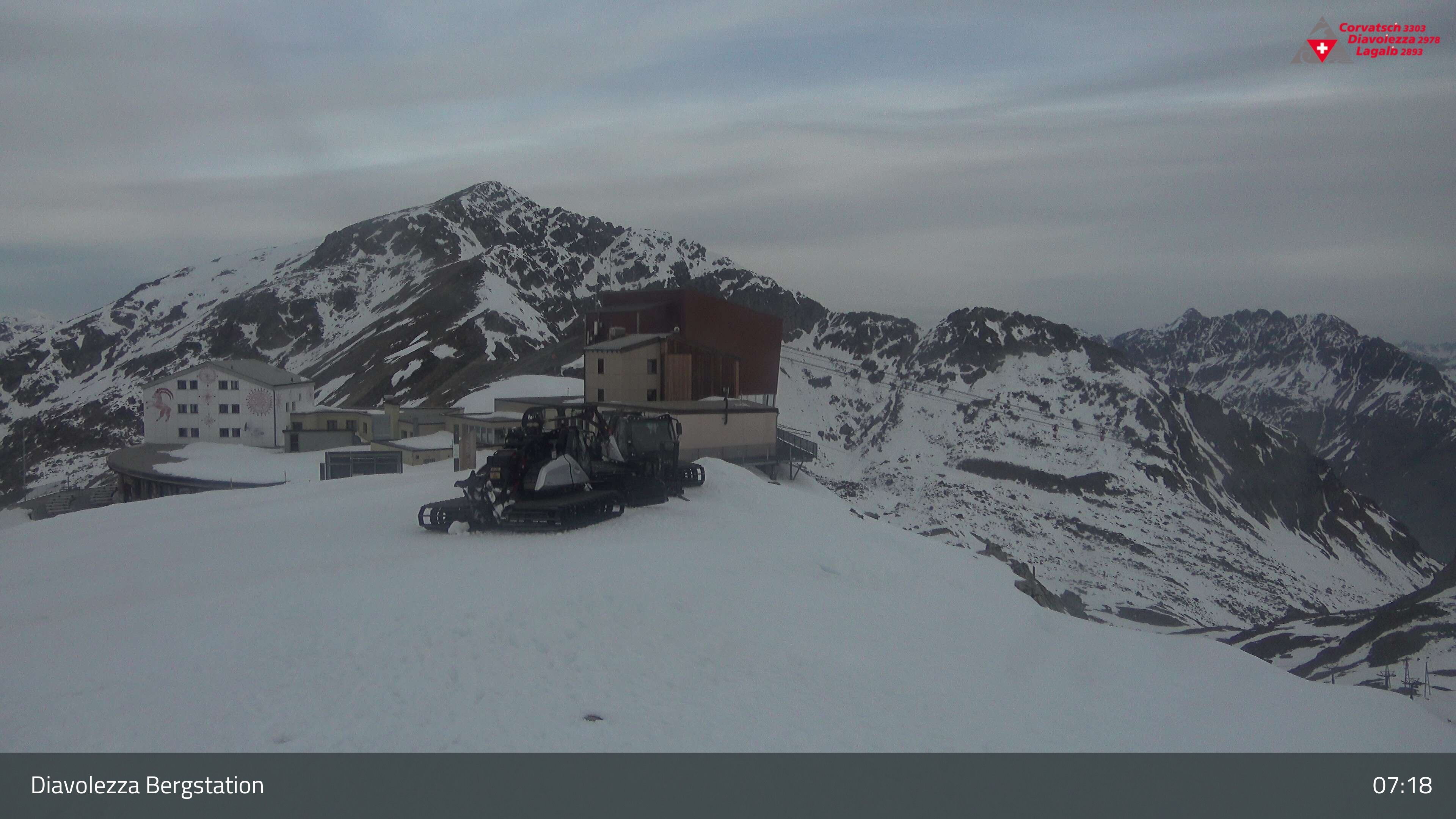 Pontresina: Diavolezza Bergstation