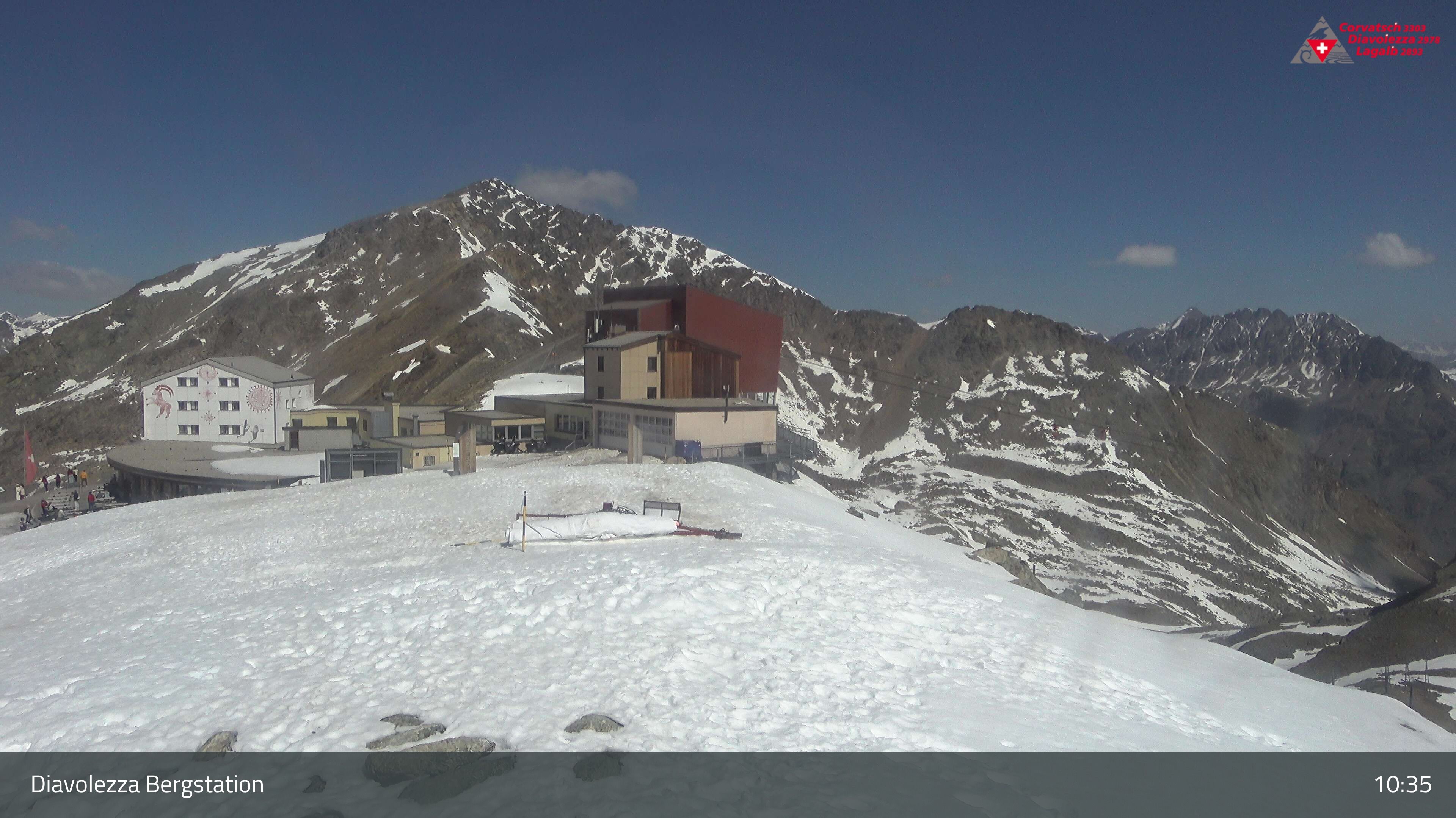 Pontresina: Diavolezza Bergstation