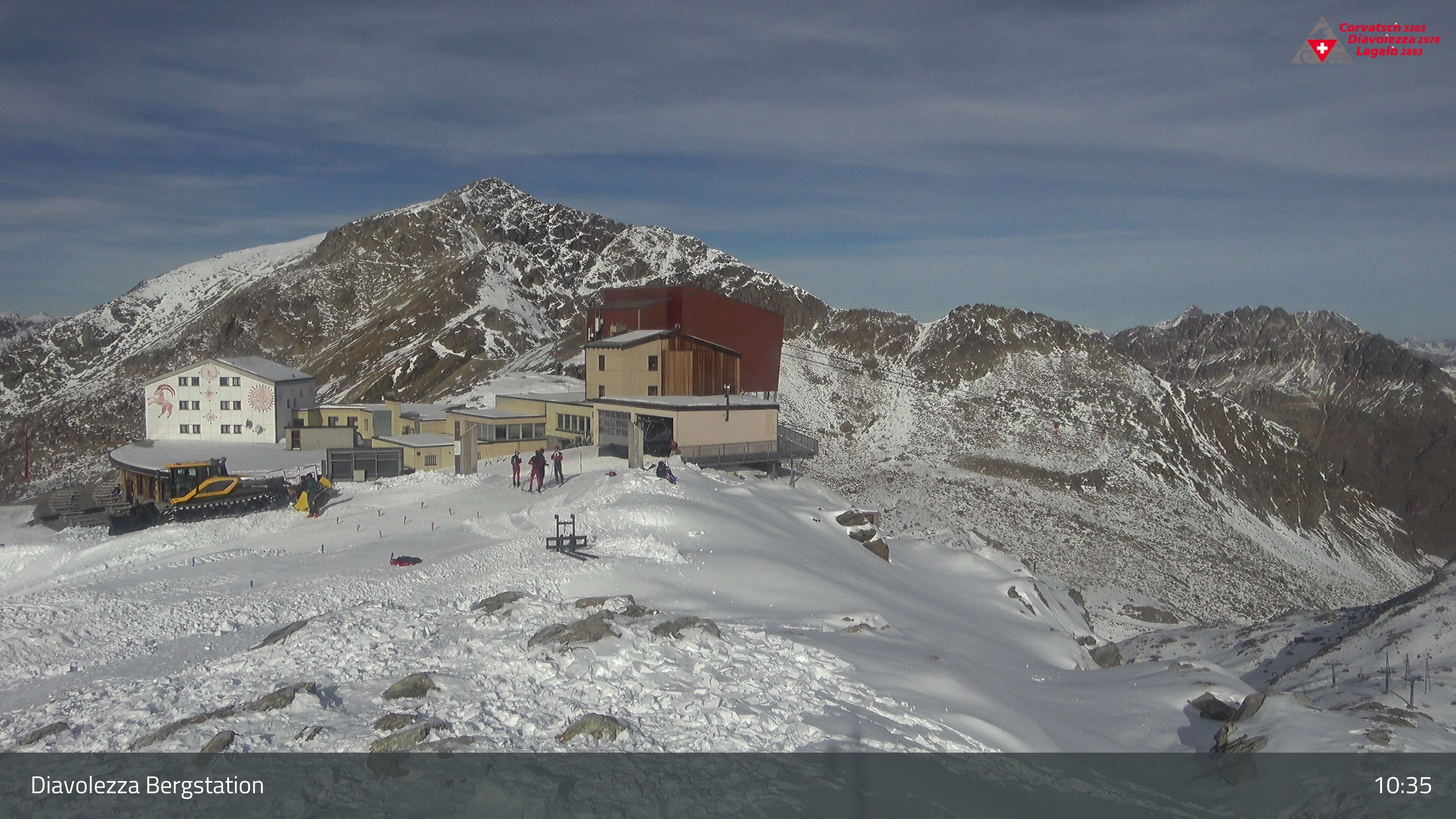 Pontresina: Diavolezza Bergstation