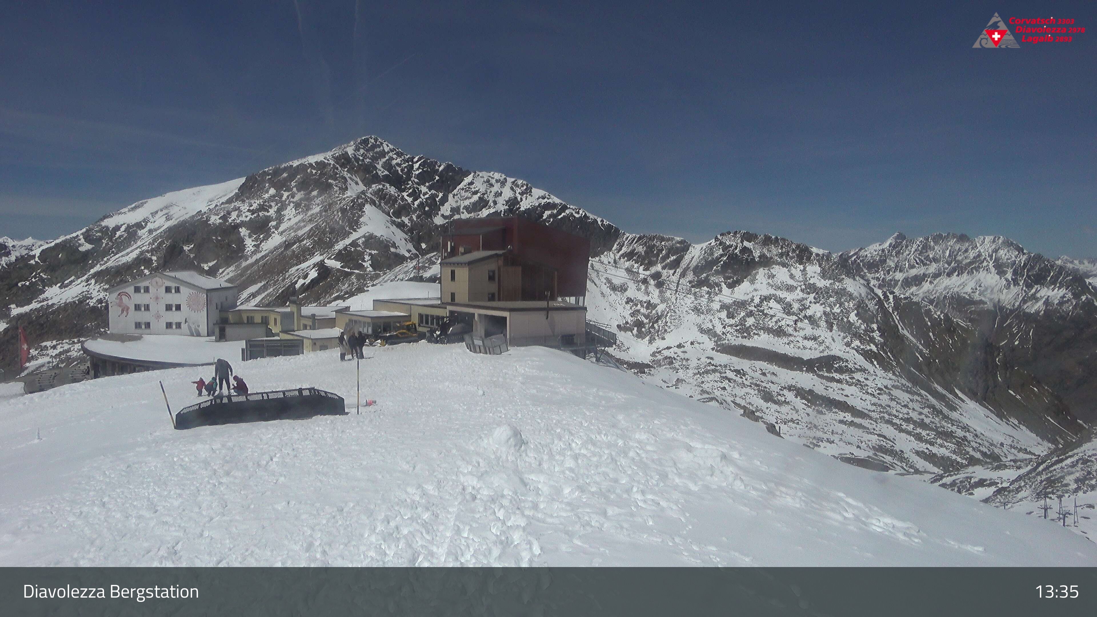 Pontresina: Diavolezza Bergstation