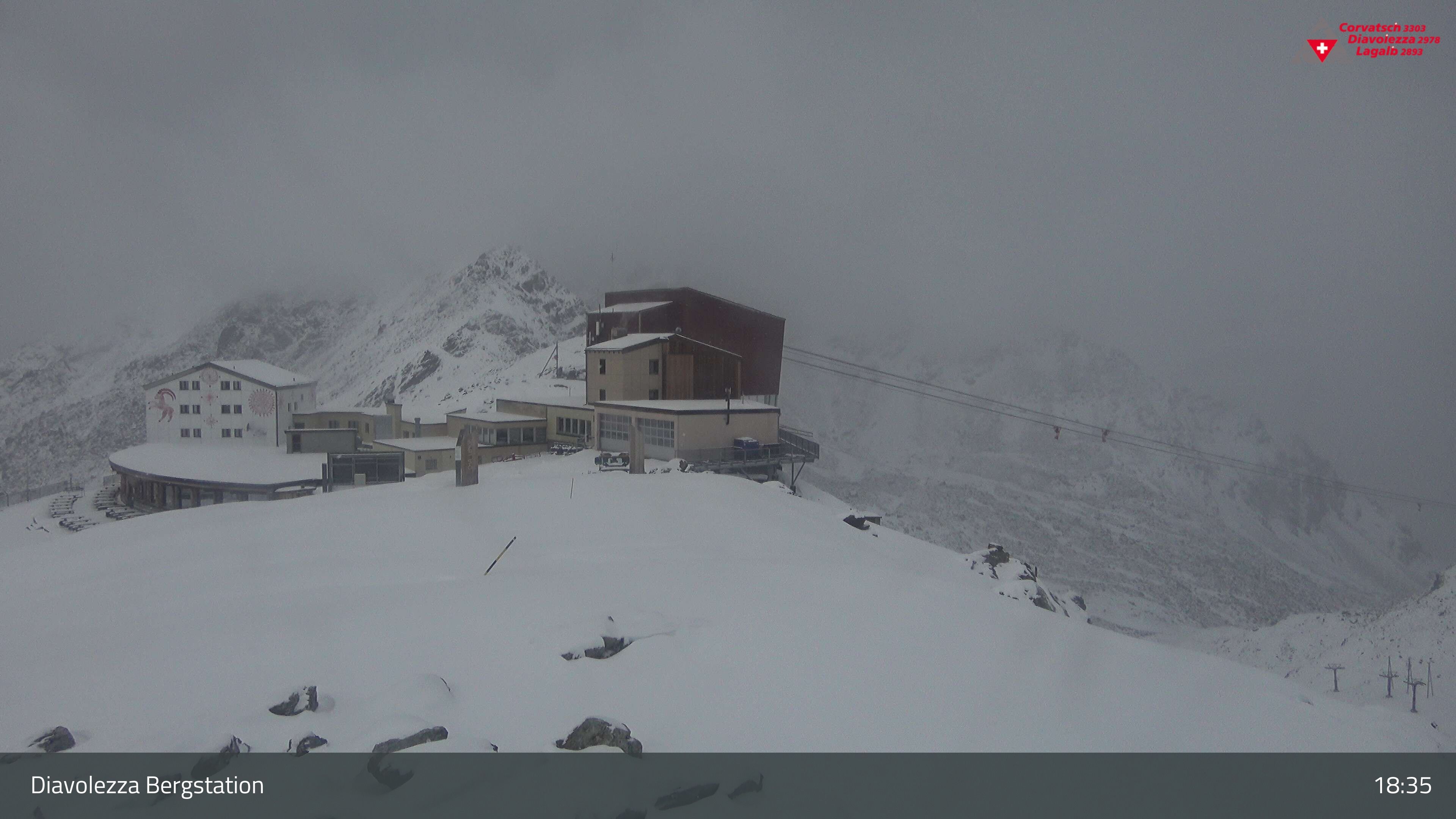 Pontresina: Diavolezza Bergstation