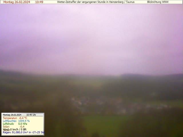 Traffic Cam Heinzenberg: Taunus