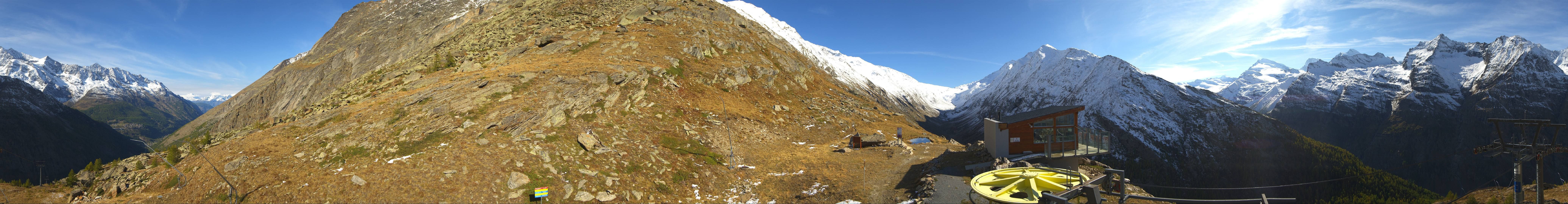 Saas-Almagell: Saas Fee - Heidbodme Berg