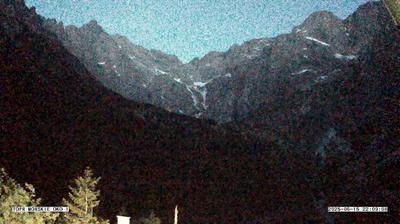 Vista actual o última desde Morskie Oko: Rysy