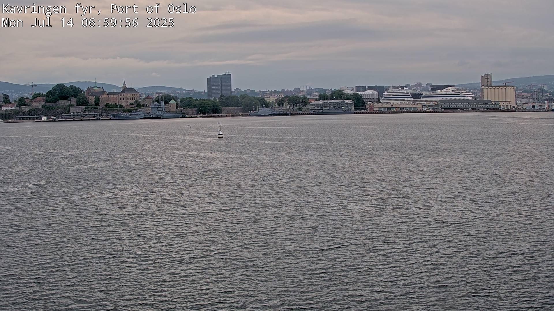 Oslo Kavringen Harbour: City & Water Webcam