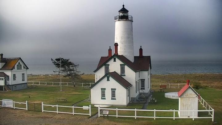 Traffic Cam Sequim: New Dungeness Lighthouse