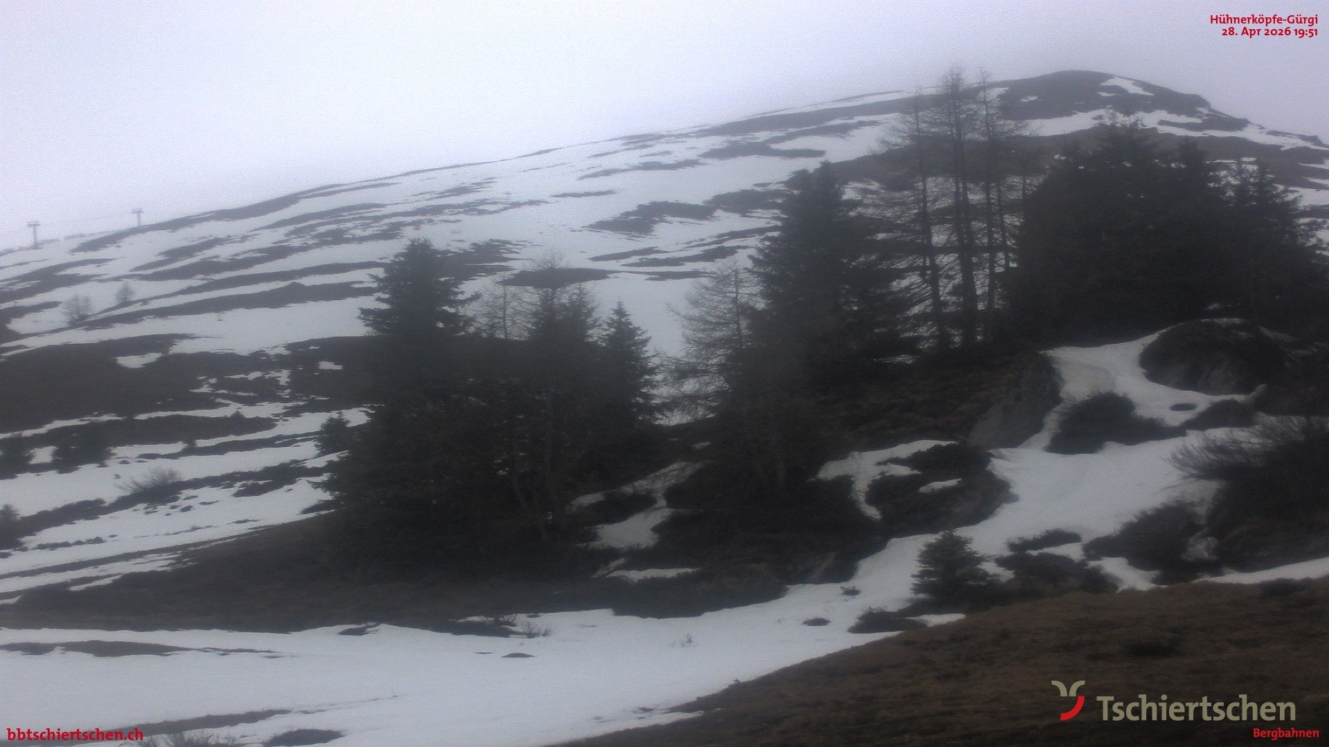Tschiertschen: Hühnerköpfe (2. Sektion Bergstation)