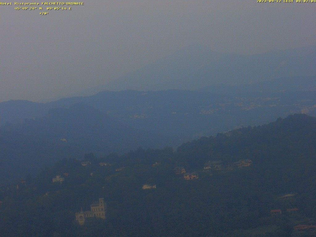 Traffic Cam Brunate › North-West: FALCHETTO: MONTE ROSA