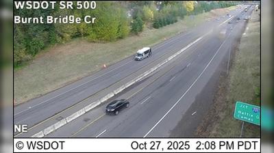 Vancouver: SR 500 at MP 1.4: Burnt Bridge Creek Vancouver: SR 500 at MP 1.4: Burnt Bridge Creek