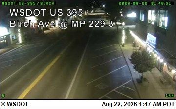Traffic Cam Colville › North: US 395 at MP 229.34 - Birch Ave