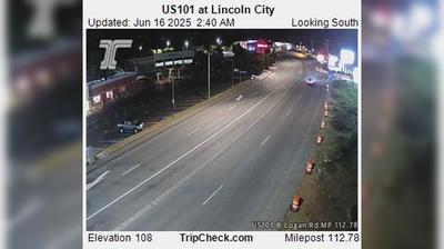 Lincoln City Traffic and Landscape