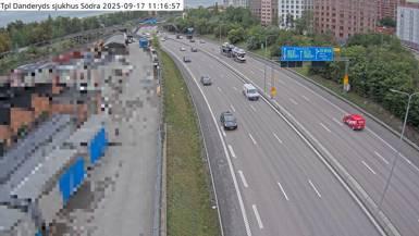 Traffic Cam Danderyd: Tpl Danderyds sjukhus S