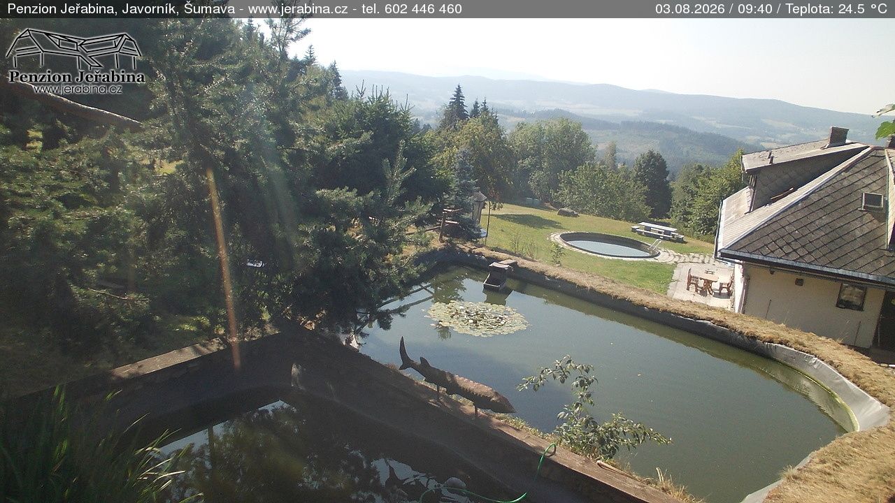 Traffic Cam Javornik › South-East: Penzion Jeřabina