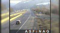 Schiefling: A, bei Anschlussstelle Bad St. Leonhard, Blickrichtung Klagenfurt - Km ,