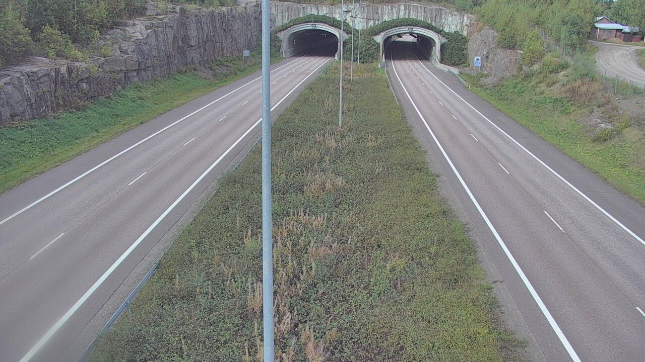 Traffic Cam Hamina: Tie - Kolsila, puomi itä - Tie 7, Kolsila