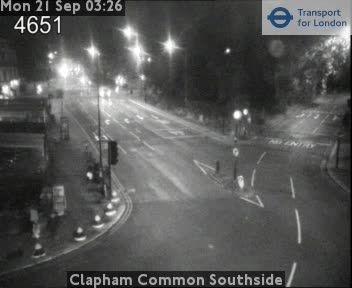 Traffic Cam London: Clapham Common Southside