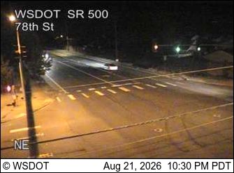 Traffic Cam Battle Ground: SR 500 at MP 9.6: 78th St