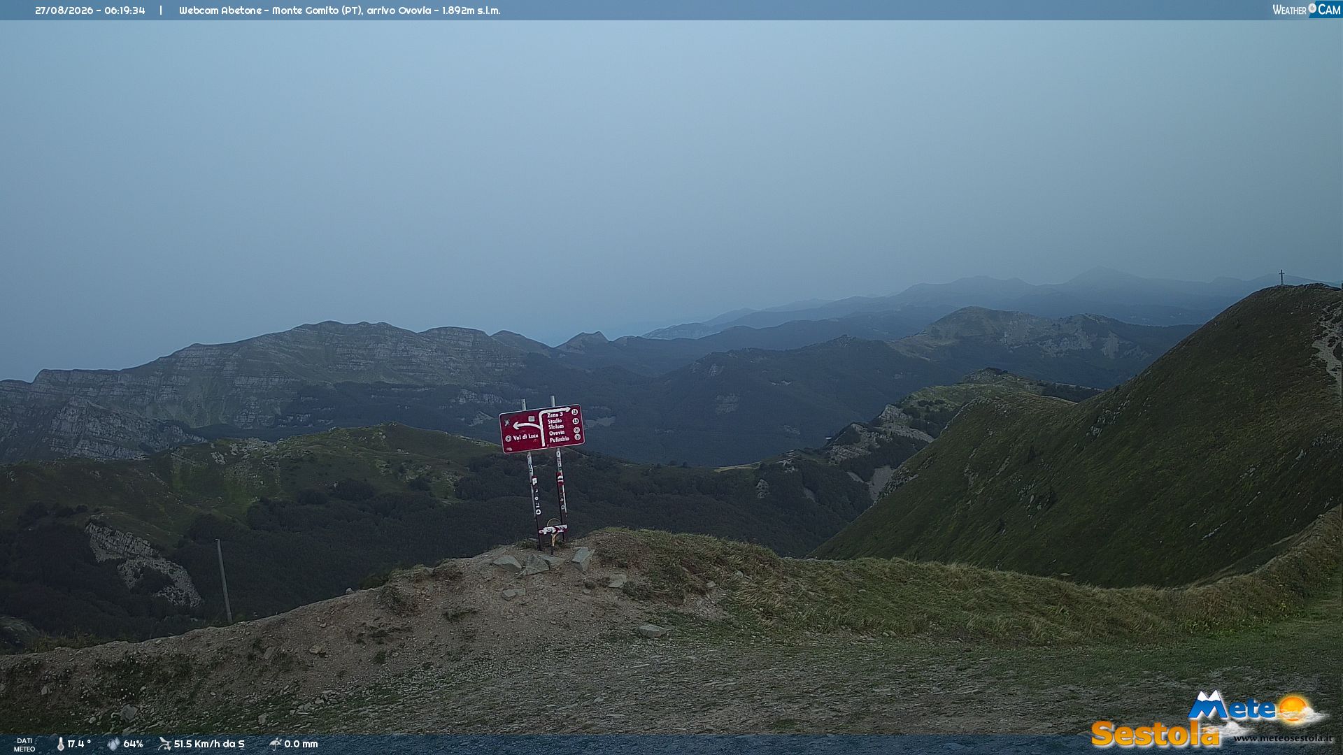 Traffic Cam Abetone Cutigliano: Via Val di Luce - Abetone