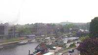 Stade: Livespotting - Webcam mit dem Stadthafen in - an der Elbe - El día