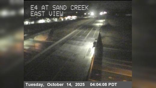 Traffic Cam Brentwood › East: TV226 -- SR-4 : Sand Creek Road