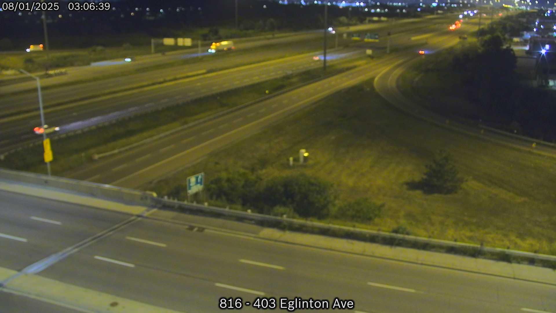 Traffic Cam Mississauga: Highway 403 near Eglinton Avenue