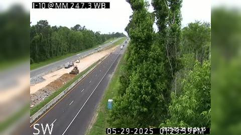 Traffic Cam Madison: I-10 @ MM 247.3