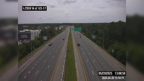 Traffic Cam Orange Park: I-295 W N of US-17