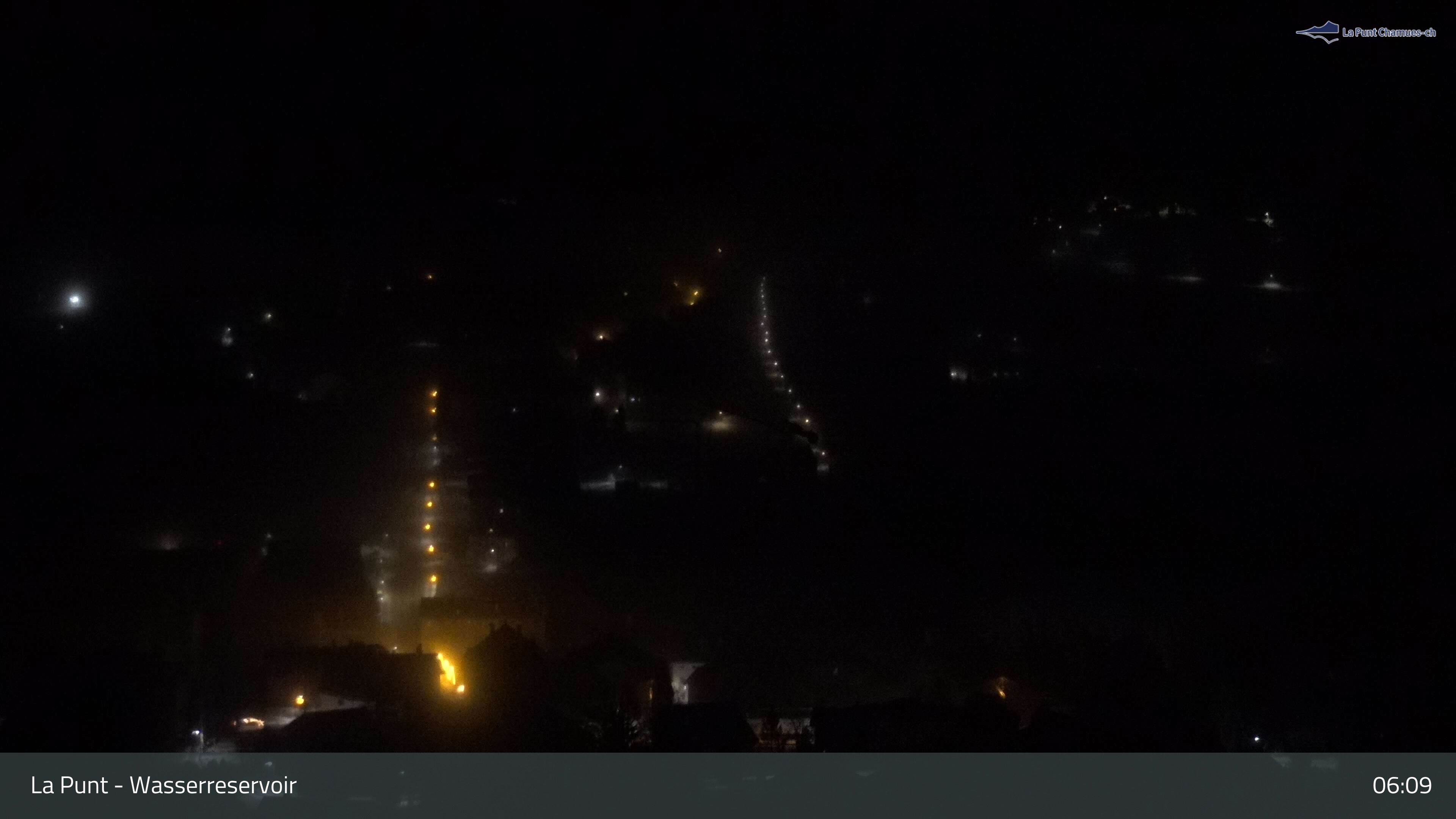 La Punt Chamues-ch: La Punt: Wasserreservoir - Sportplatz